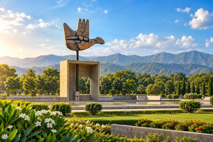 Chandigarh city illustration