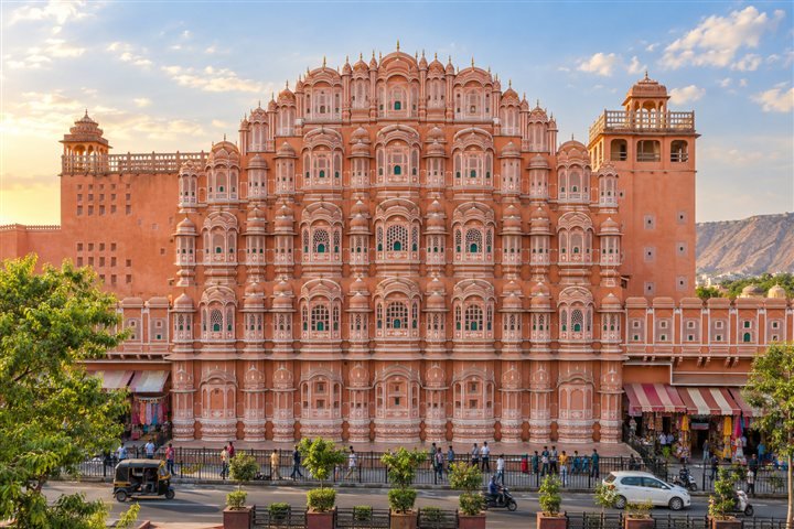 Jaipur city illustration