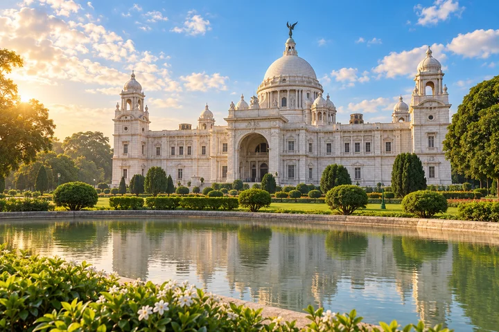 Kolkata city illustration