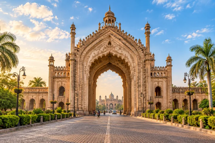 Lucknow city illustration