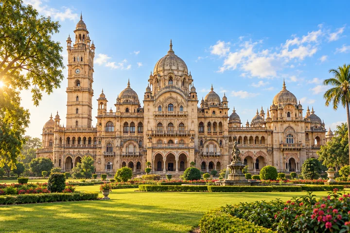 Vadodara city illustration
