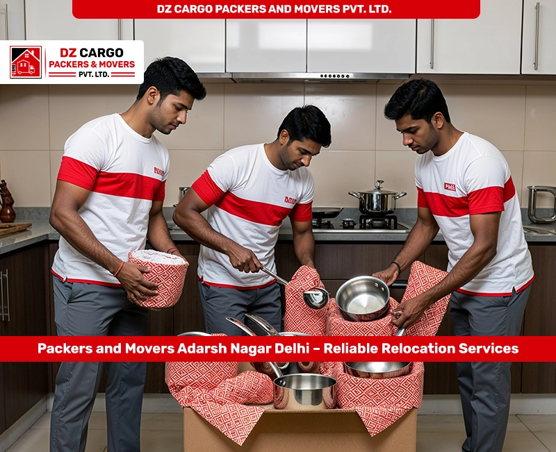 Professional Relocation Services in Adarsh Nagar, Delhi by DZ Cargo Packers and Movers Pvt. Ltd.