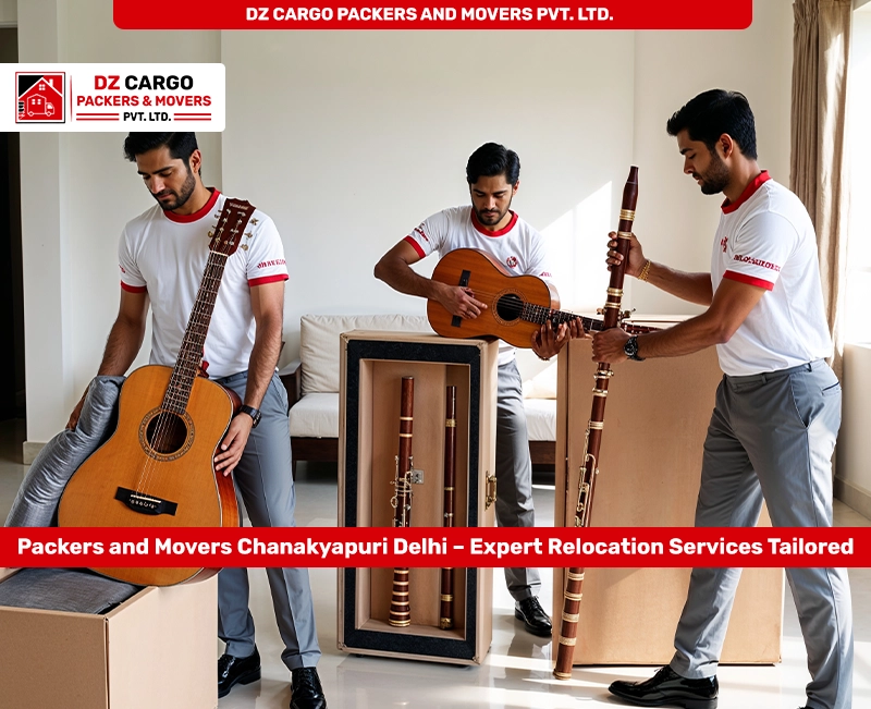 Efficient Packing Services in Chanakyapuri, Delhi by DZ Cargo Packers and Movers Pvt. Ltd.