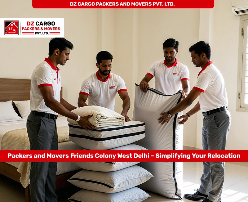 Efficient Packing Services in Friends Colony West, Delhi by DZ Cargo Packers and Movers Pvt. Ltd.
