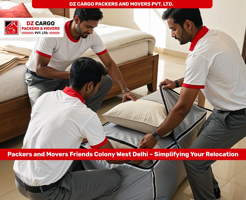 Professional Relocation Services in Friends Colony West, Delhi by DZ Cargo Packers and Movers Pvt. Ltd.
