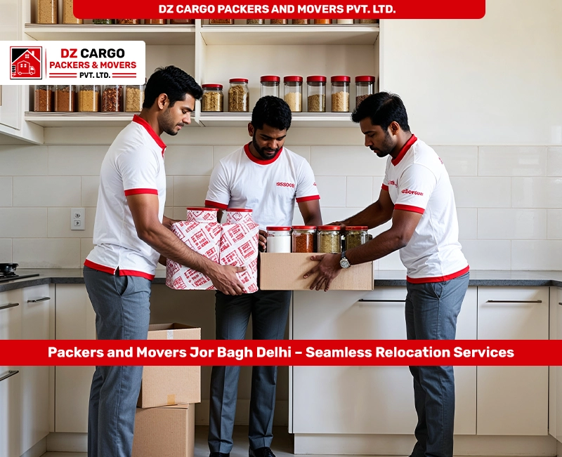 Professional Relocation Services in Jor Bagh, Delhi by DZ Cargo Packers and Movers Pvt. Ltd.