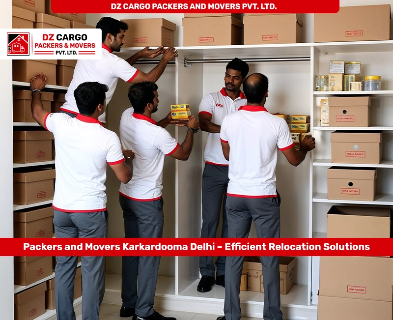 Efficient Packing Services in Karkardooma, Delhi by DZ Cargo Packers and Movers Pvt. Ltd.