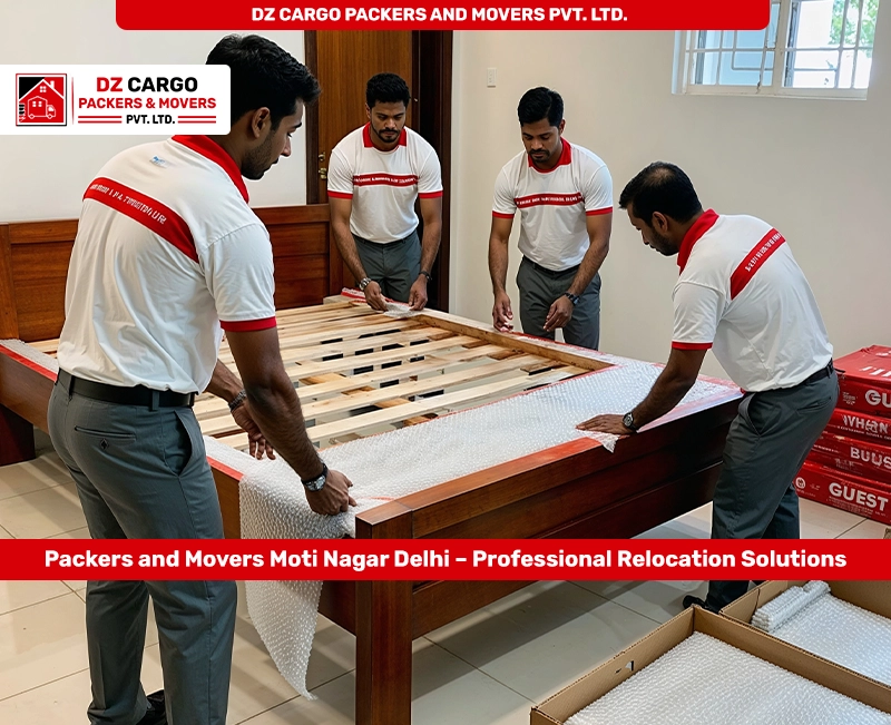 Efficient Packing Services in Moti Nagar, Delhi by DZ Cargo Packers and Movers Pvt. Ltd.