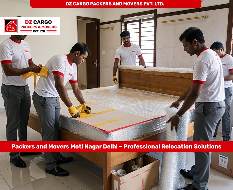 Professional Relocation Services in Moti Nagar, Delhi by DZ Cargo Packers and Movers Pvt. Ltd.