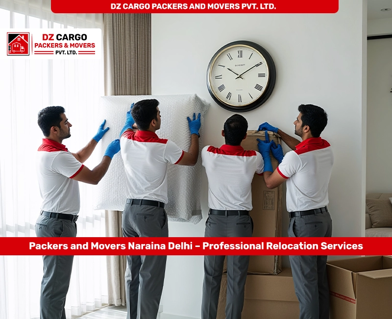 Efficient Packing Services in Naraina, Delhi by DZ Cargo Packers and Movers Pvt. Ltd.
