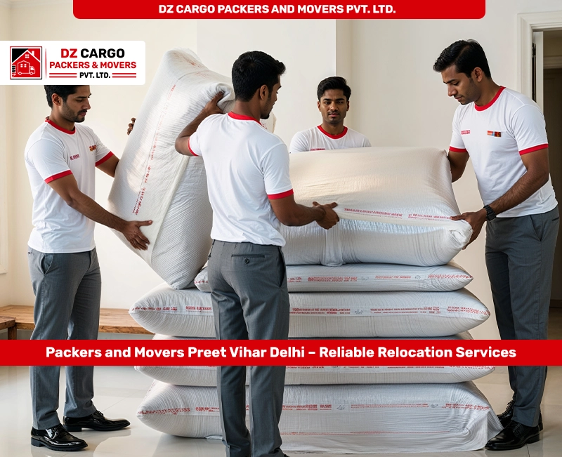 Professional Relocation Services in Preet Vihar, Delhi by DZ Cargo Packers and Movers Pvt. Ltd.