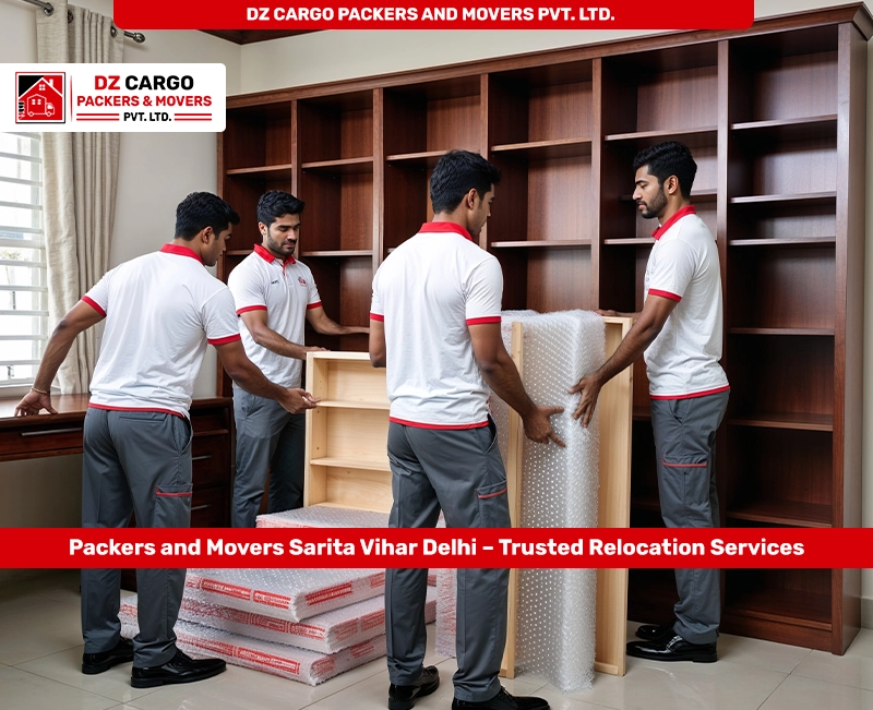 Efficient Packing Services in Sarita Vihar, Delhi by DZ Cargo Packers and Movers Pvt. Ltd.
