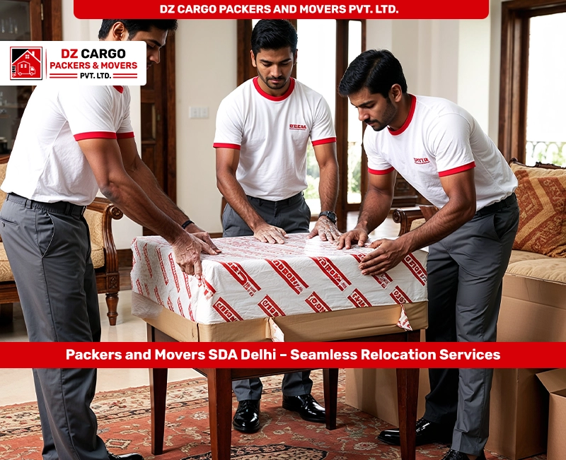 Professional Relocation Services in SDA, Delhi by DZ Cargo Packers and Movers Pvt. Ltd.