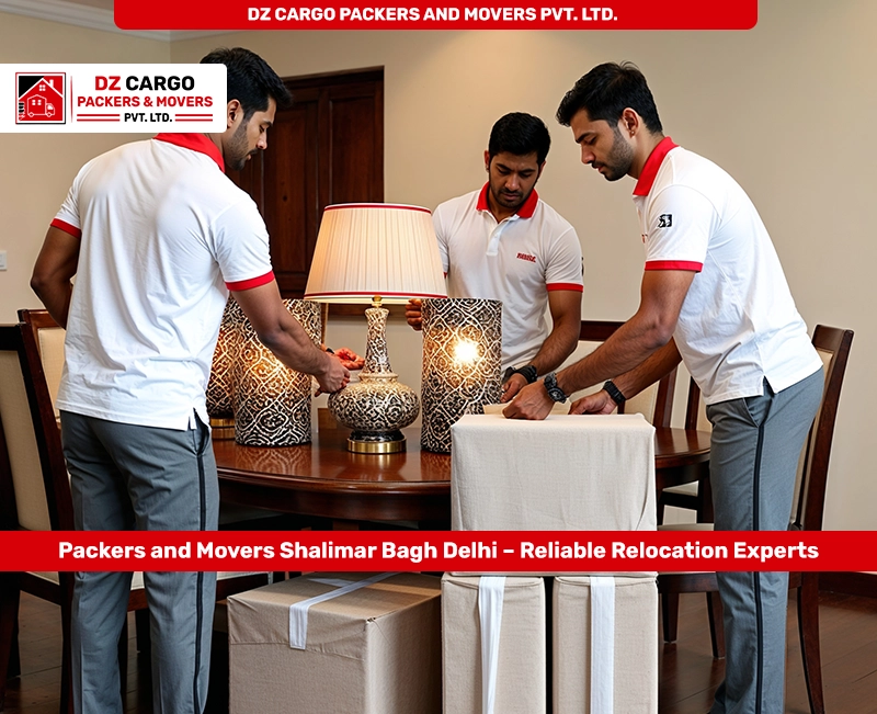 Efficient Packing Services in Shalimar Bagh, Delhi by DZ Cargo Packers and Movers Pvt. Ltd.