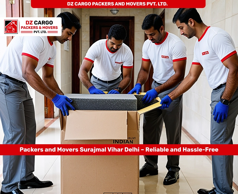 Professional Relocation Services in Surajmal Vihar, Delhi by DZ Cargo Packers and Movers Pvt. Ltd.