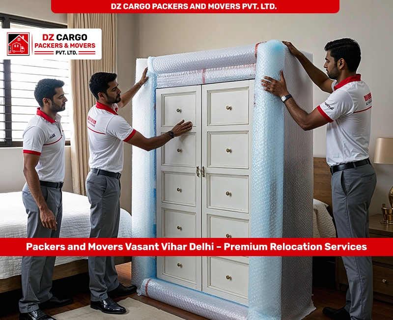 Professional Relocation Services in Vasant Vihar, Delhi by DZ Cargo Packers and Movers Pvt. Ltd.