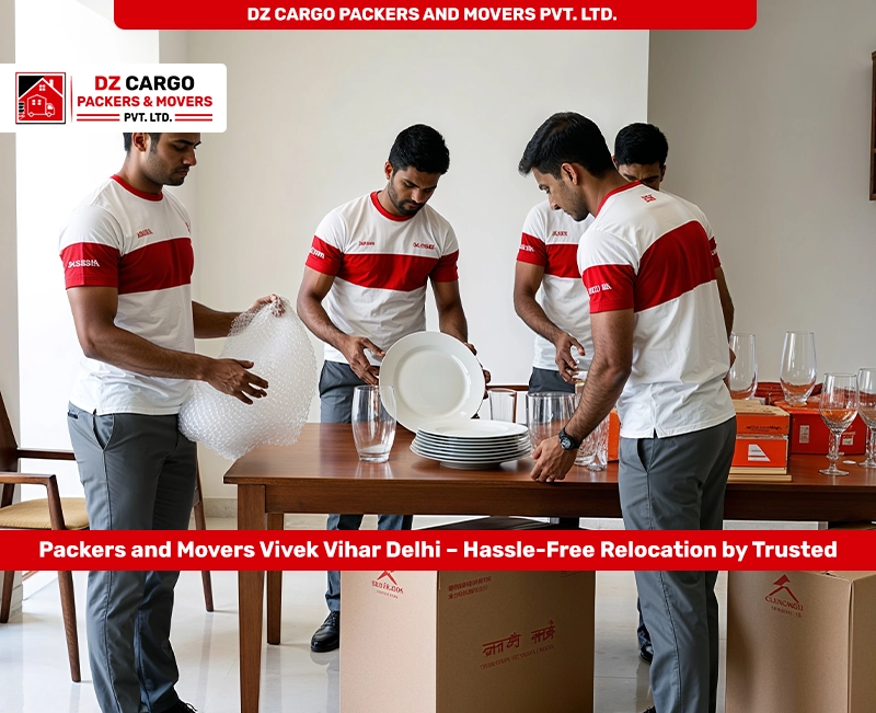 Efficient Packing Services in Vivek Vihar, Delhi by DZ Cargo Packers and Movers Pvt. Ltd.