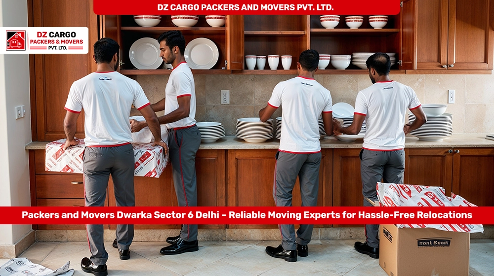 DZ Cargo Packers and Movers Pvt. Ltd. providing expert services in Dwarka Sector 6, Delhi