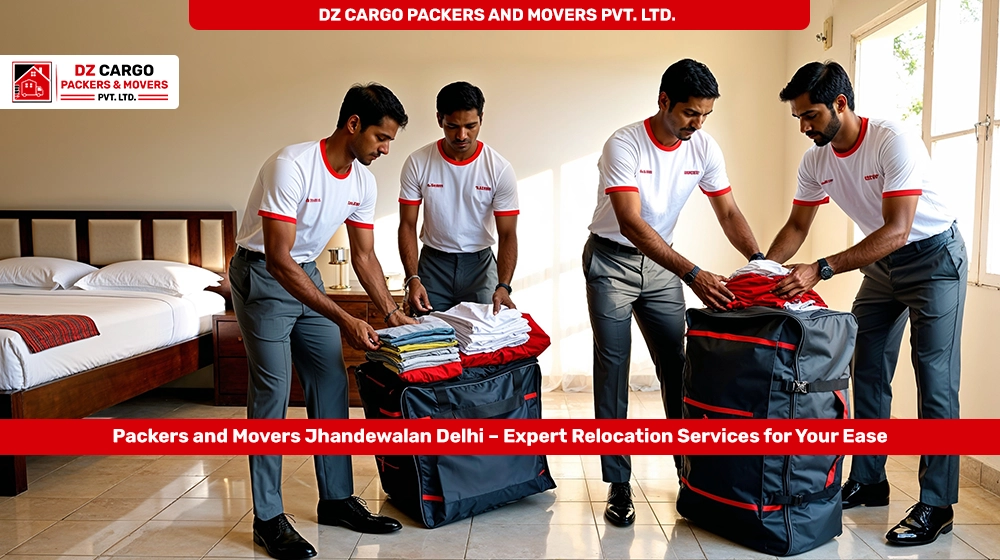 DZ Cargo Packers and Movers Pvt. Ltd. providing expert services in Jhandewalan, Delhi