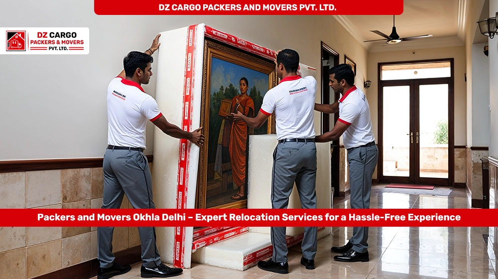 DZ Cargo Packers and Movers Pvt. Ltd. providing expert services in Okhla, Delhi