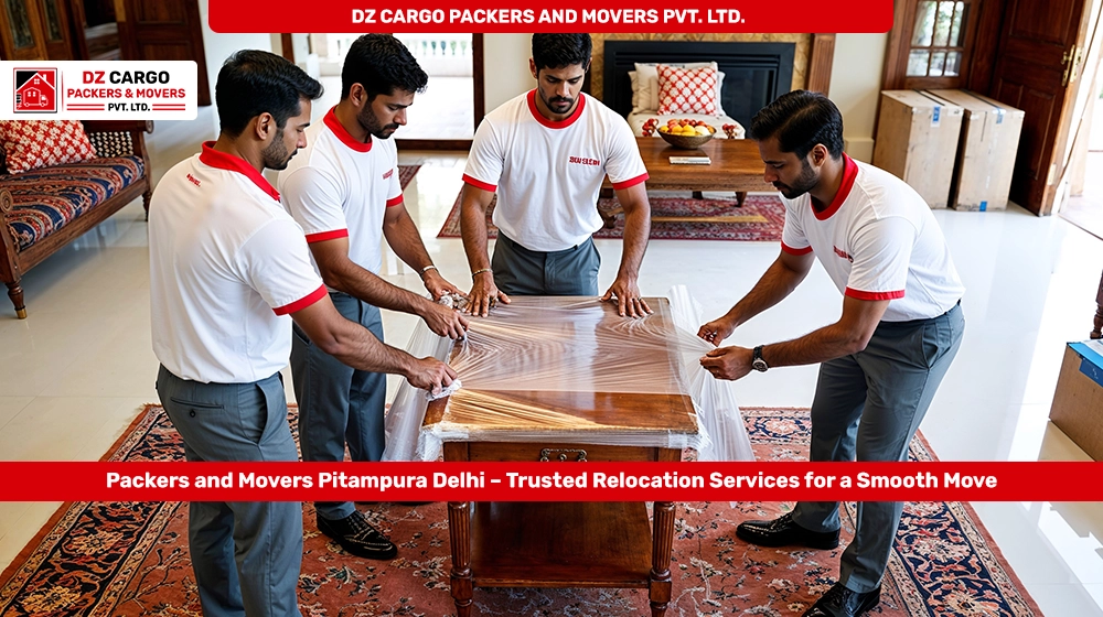 DZ Cargo Packers and Movers Pvt. Ltd. providing expert services in Pitampura, Delhi