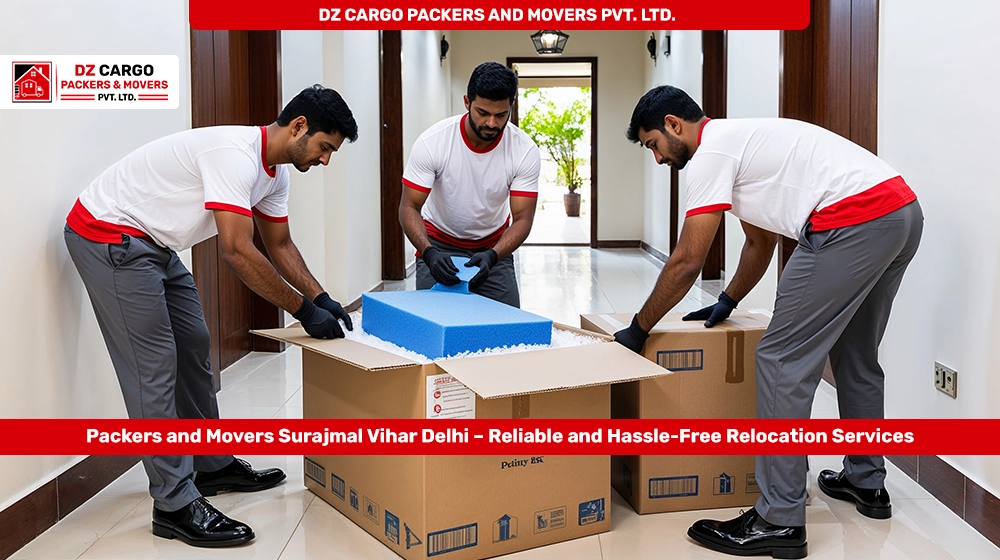 DZ Cargo Packers and Movers Pvt. Ltd. providing expert services in Surajmal Vihar, Delhi