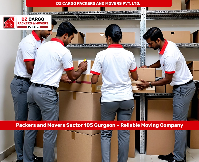 Efficient Packing Services in Sector 105, Gurgaon by DZ Cargo Packers and Movers Pvt. Ltd.
