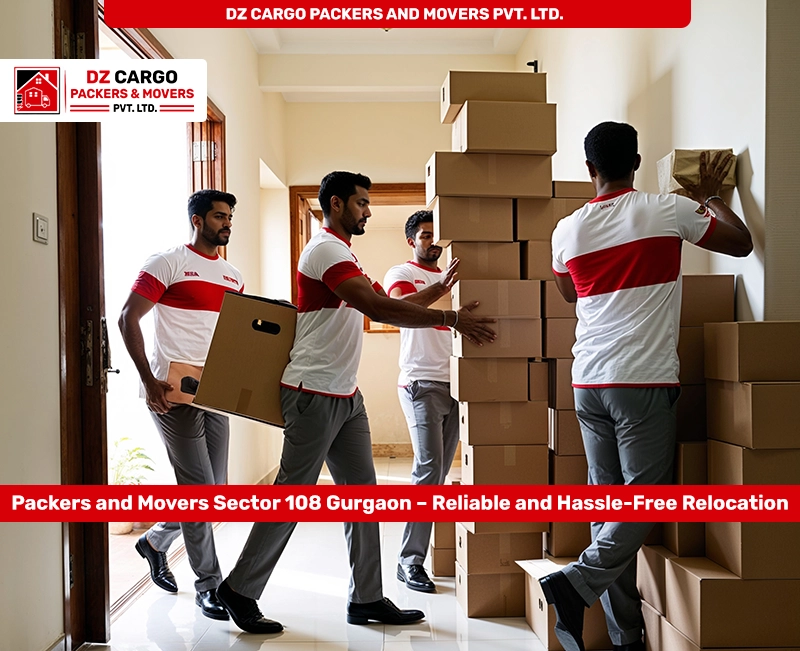 Professional Relocation Services in Sector 108, Gurgaon by DZ Cargo Packers and Movers Pvt. Ltd.