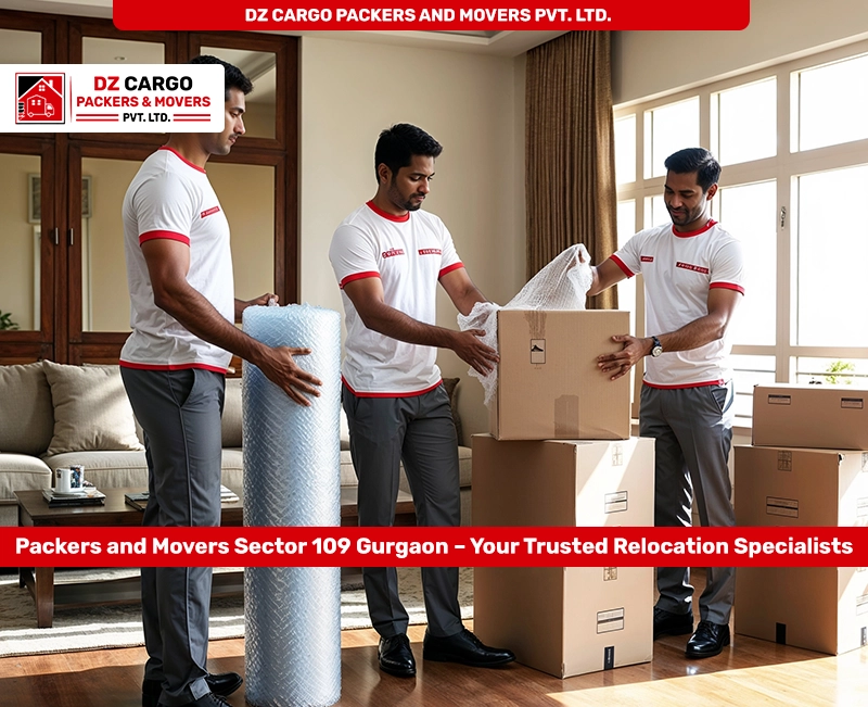 Professional Relocation Services in Sector 109, Gurgaon by DZ Cargo Packers and Movers Pvt. Ltd.