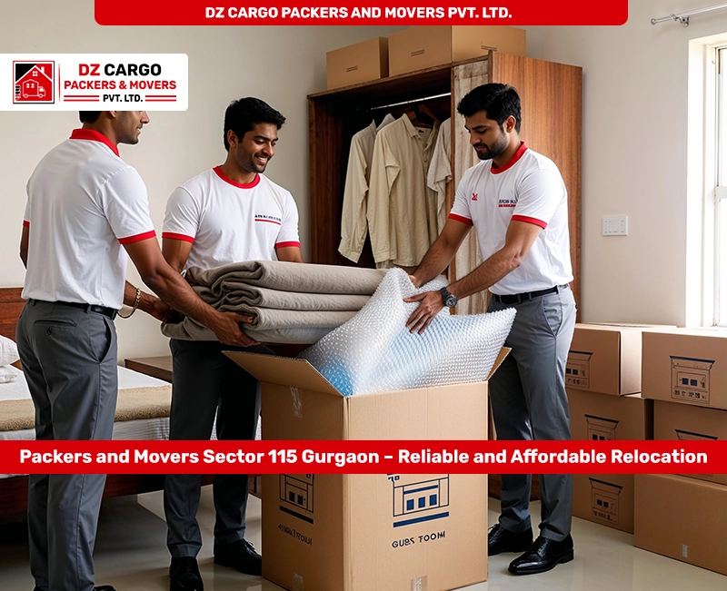 Professional Relocation Services in Sector 115, Gurgaon by DZ Cargo Packers and Movers Pvt. Ltd.