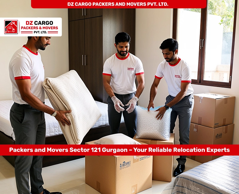 Efficient Packing Services in Sector 121, Gurgaon by DZ Cargo Packers and Movers Pvt. Ltd.