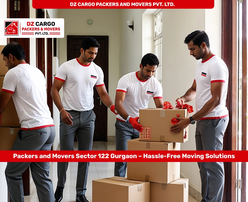 Efficient Packing Services in Sector 122, Gurgaon by DZ Cargo Packers and Movers Pvt. Ltd.