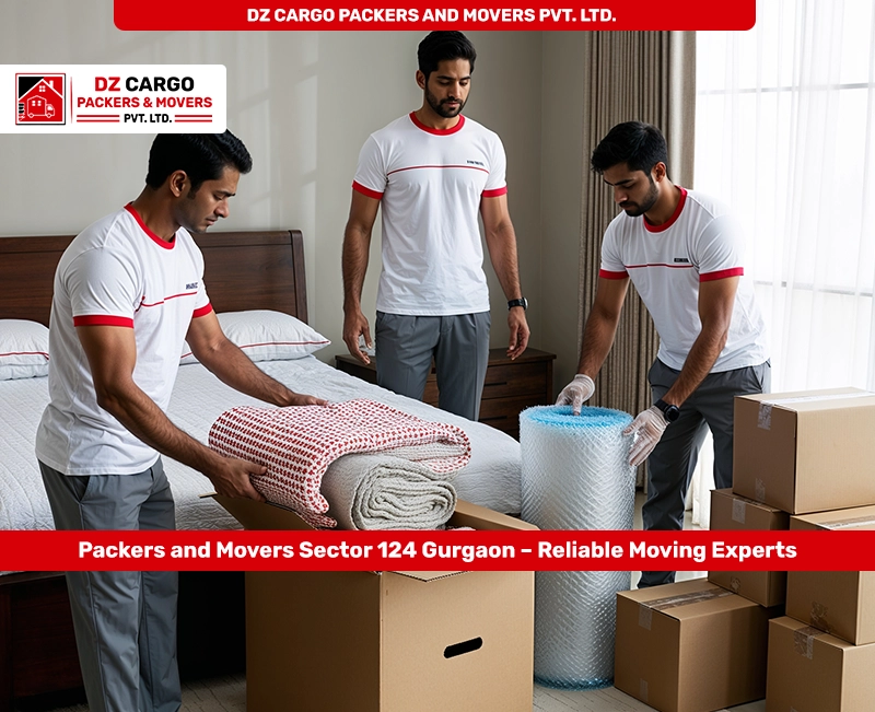 Efficient Packing Services in Sector 124, Gurgaon by DZ Cargo Packers and Movers Pvt. Ltd.