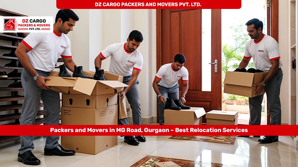 DZ Cargo Packers and Movers PVT. LTD. offering services in MG Road, Gurgaon