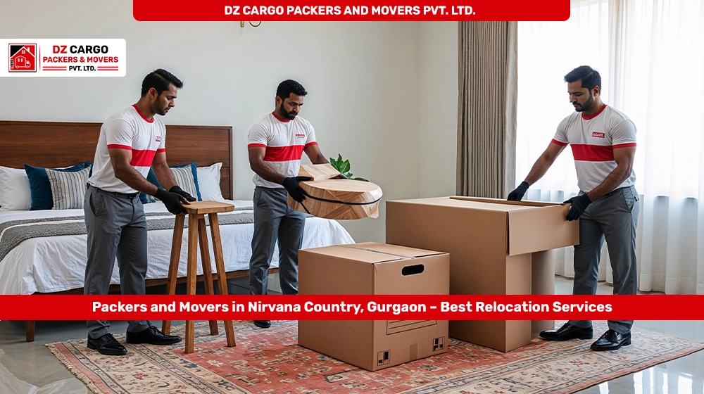 DZ Cargo Packers and Movers PVT. LTD. providing services in Nirvana Country, Gurgaon