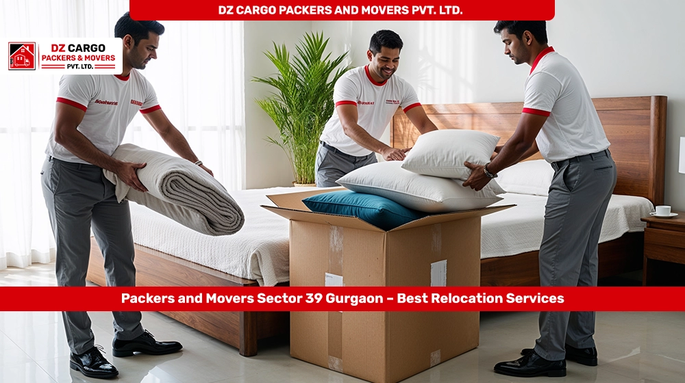 DZ Cargo Packers and Movers PVT. LTD. providing services in Sector 39, Gurgaon