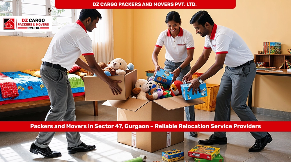 DZ Cargo Packers and Movers PVT. LTD. providing services in Sector 47, Gurgaon