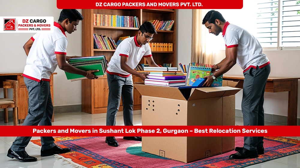 DZ Cargo Packers and Movers PVT. LTD. providing services in Sushant Lok Phase 2, Gurgaon