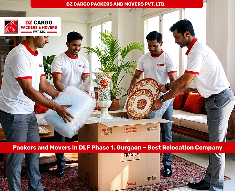 Expert Relocation Team by DZ Cargo Packers and Movers PVT. LTD. in DLF Phase 1, Gurgaon