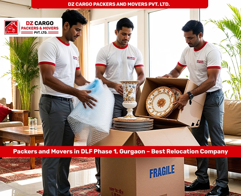 Packing Services by DZ Cargo Packers and Movers PVT. LTD. in DLF Phase 1, Gurgaon