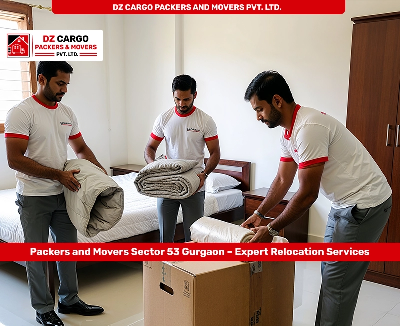 Efficient Relocation Team by DZ Cargo Packers and Movers PVT. LTD. in Sector 53, Gurgaon