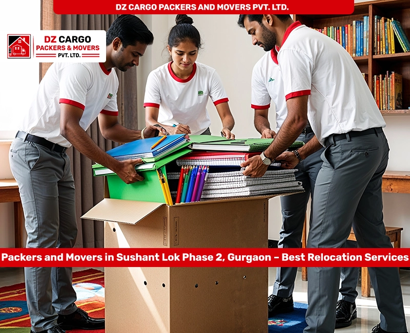 Efficient Relocation Team by DZ Cargo Packers and Movers PVT. LTD. in Sushant Lok Phase 2, Gurgaon