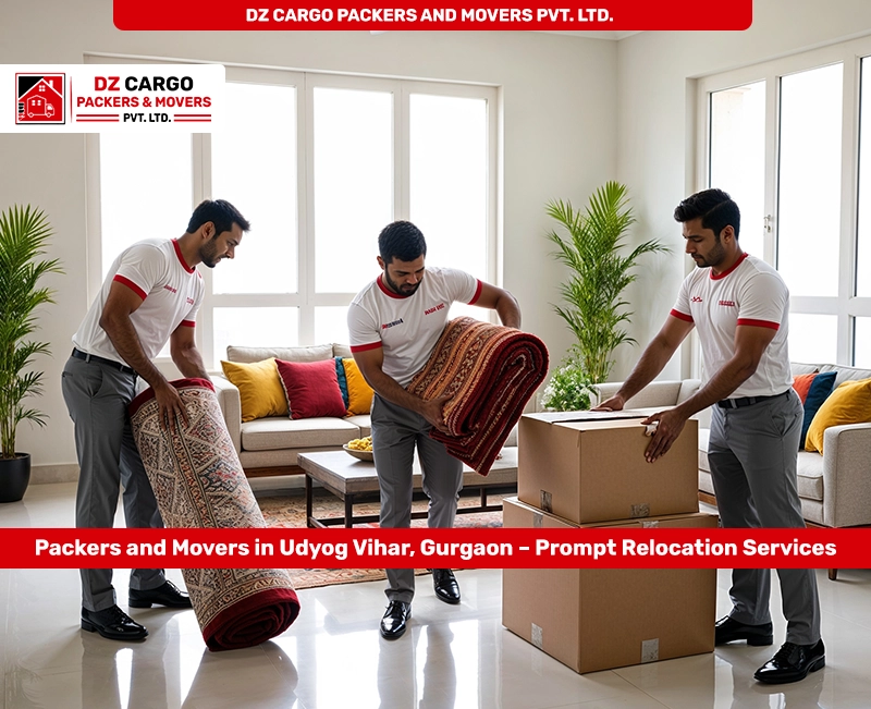 Efficient Relocation Team by DZ Cargo Packers and Movers PVT. LTD. in Udyog Vihar, Gurgaon