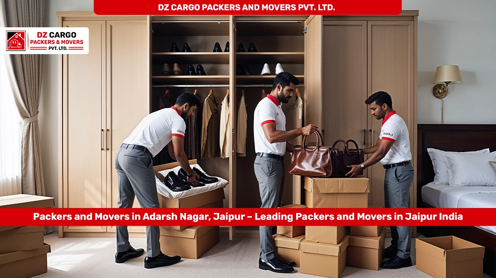 Stress-Free Moving Services in Adarsh Nagar - DZ Cargo Packers and Movers PVT. LTD.