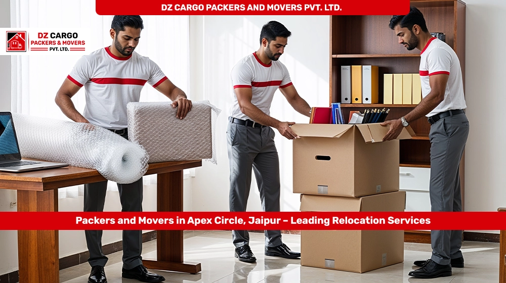 DZ Cargo Packers and Movers PVT. LTD. providing services in Apex Circle, Jaipur