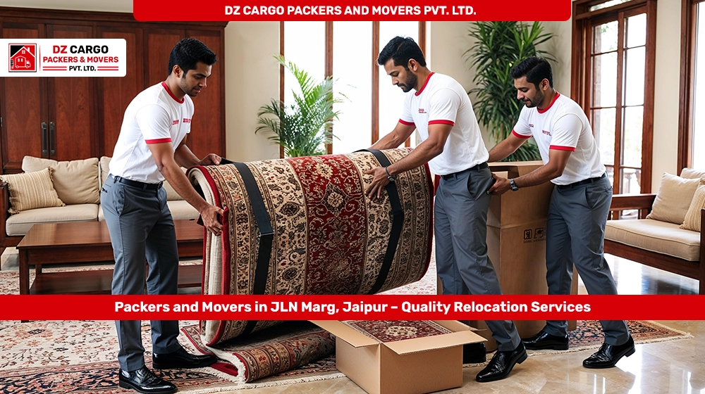 Professional Packers and Movers in JLN Marg by DZ Cargo Packers and Movers PVT. LTD.