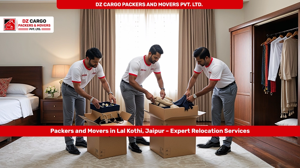 Reliable Packers and Movers in Lal Kothi by DZ Cargo Packers and Movers PVT. LTD.