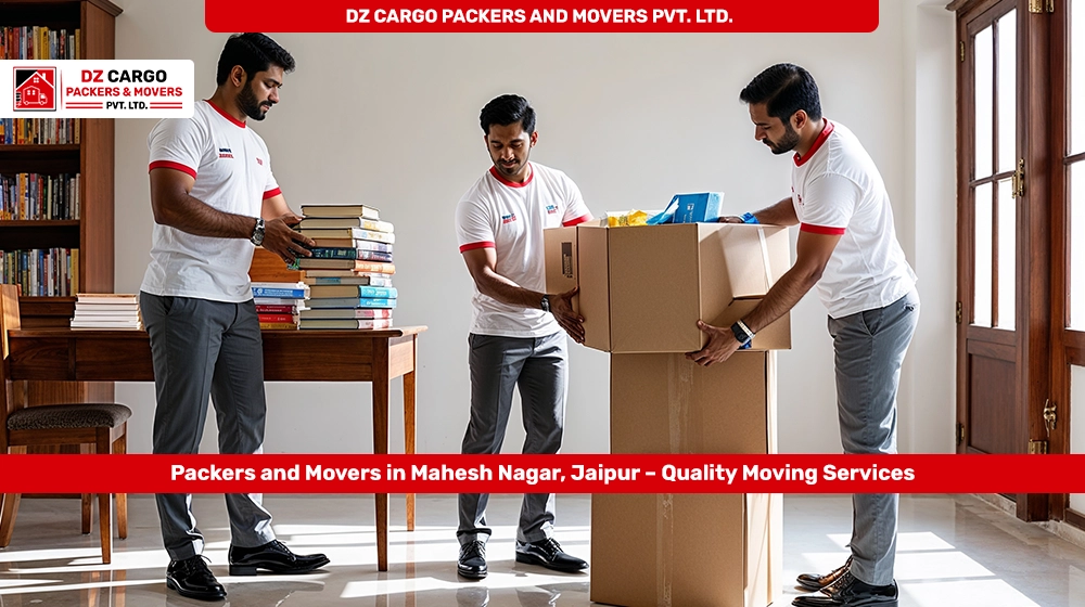 Reliable Packers and Movers in Mahesh Nagar by DZ Cargo Packers and Movers PVT. LTD.