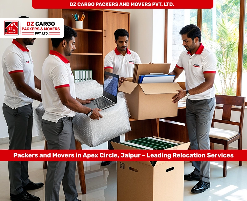 Expert Relocation Team by DZ Cargo Packers and Movers PVT. LTD. in Apex Circle, Jaipur