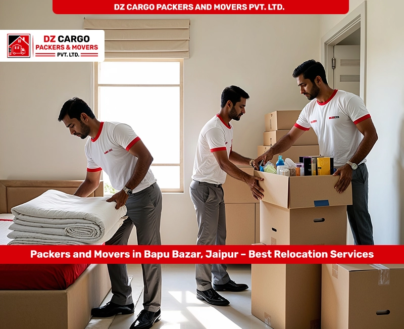 Packing Services by DZ Cargo Packers and Movers PVT. LTD. in Bapu Bazar, Jaipur